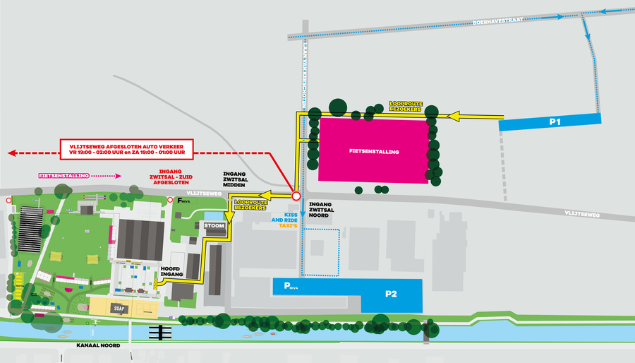 Platttegrond voor bezoekers 2026