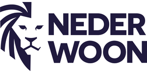 Logo Nederwoon blauw